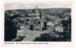 D-17158  BAD NEUENAHR : Neue Kurgartenbrücke Mit Evgl. Und Kath. Kirche - Bad Neuenahr-Ahrweiler