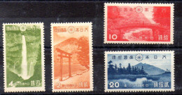 Japón Serie Nº Yvert 279/82 ** - Unused Stamps