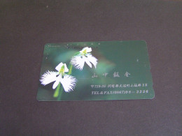 JAPAN Phonecards  Flowers .. - Flores