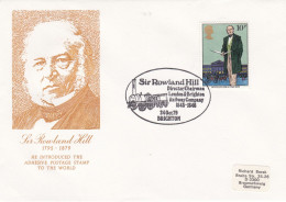 GB Engeland 1979 Sir Rowland Hill Chairman London & Brighton Railway Compagny 24-10-1979 - Trains