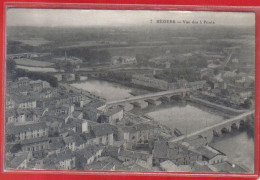 Carte Postale 34. Béziers Vue Des 4 Ponts  Très Beau Plan - Beziers