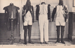 Ecole De St Cyr Uniforme Saint Cyrien , Premier Empire Napoleon , Restauration - Regimenten