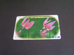 JAPAN Phonecards  Flowers .. - Flowers