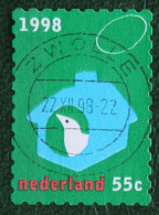 Kerst Christmas XMAS Weihnachten NOEL NVPH 1800 (Mi 1695) 1998 Gestempeld / USED NEDERLAND / NIEDERLANDE - Used Stamps