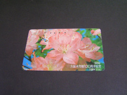 JAPAN Phonecards  Flowers .. - Fleurs