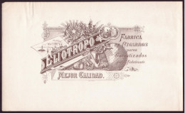 Etiquette Boite De Cigares " Chromo " ( 25.5 X 15.5 Cm  Eliotropo - Objets Publicitaires