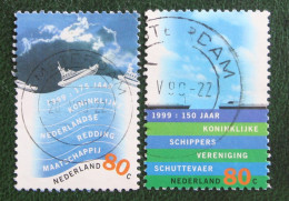 Nederland Waterland NVPH 1822-1823 (Mi 1716-1717); 1999 Gestempeld / USED NEDERLAND / NIEDERLANDE - Oblitérés