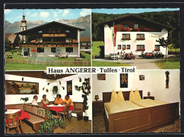 AK Tulfes /Tirol, Die Pension Haus Angerer Mit Innenansichten, Schmalzgasse 6  - Other & Unclassified