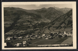 AK Dorfgastein, Ortsansicht Mit Schuhflicker  - Altri & Non Classificati