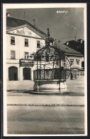 AK Bruck /Mur, Brunnen Und Der Gasthof Mayer  - Sonstige & Ohne Zuordnung