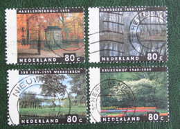 Vierjaargetijden NVPH 1814-1817 (Mi MH 52 1709-1712); 1999 Gestempeld / USED NEDERLAND / NIEDERLANDE - Oblitérés