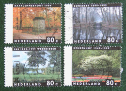 Vierjaargetijden NVPH 1814-1817 (Mi MH 52 1709-1712); 1999 Gestempeld / USED NEDERLAND / NIEDERLANDE - Gebruikt