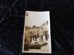 P-501 , Photo ,La Baule , Défilé Et Musique  Horse Guard, Sur Le Quai De La Gare , Août 1937 - Orte