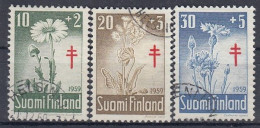 FINLAND 509-511,used,falc Hinged - Autres & Non Classés