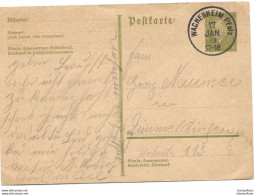 17 - 81 - Entier Postal Envoyé De Wachenheim 1933 - Sonstige & Ohne Zuordnung