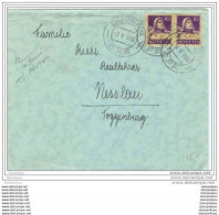 VD2 - 75 - Enveloppe Suisse Avec Superbe Oblitération Chemins De Fer De Lucens 1933 - Postmark Collection