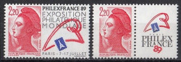 FRANCE 2661,unused - Expositions Philatéliques