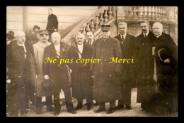 GUERRE 14/18 - JOFFRE EN CEREMONIE -  CARTE PHOTO ORIGINALE - Weltkrieg 1914-18