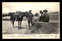 GUERRE 14/18 - LES AMERICAINS EN FRANCE  - War 1914-18