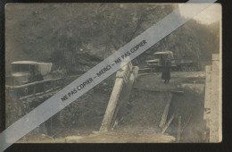 GUERRE 14/18 - CAMIONS MILITAIRES ALLEMANDS - BALKANS ? - CARTE PHOTO ORIGINALE - Guerre 1914-18