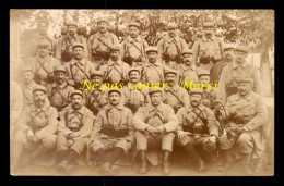 GUERRE 14/18 - MILITAIRES -  CARTE PHOTO ORIGINALE - Weltkrieg 1914-18