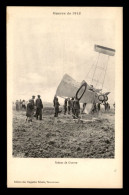 GUERRE 14/18 - ACCIDENT D'AVION BIPLAN FRANCAIS DANS LA MEUSE - EDITION DES MAGASINS REUNIS, VAUCOULEURS - War 1914-18