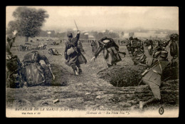 GUERRE 14/18 - BATAILLE DE LA MARNE SEPTEMBRE 1914 - LA FERME DU FAUX MIROIR - CACHET BELGE - War 1914-18