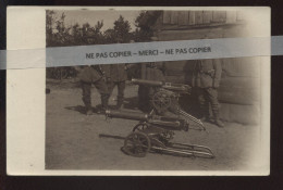 GUERRE 14/18 - MITRAILLEUSES RUSSES PRISES PAR L'ARMEE ALLEMANDE - CARTE PHOTO ORIGINALE - Weltkrieg 1914-18