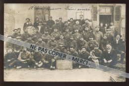 GUERRE 14/18 - SERVICE DE RAVITAILLEMENT 14E SECTION CO LYON 1914 - CARTE PHOTO ORIGINALE - War 1914-18