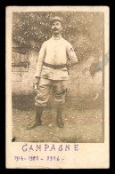 GUERRE 14/18 - SOLDAT - AUCUN NUMERO VISIBLE - CARTE PHOTO ORIGINALE - Guerre 1914-18