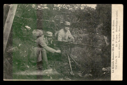 GUERRE 14/18 - ENVIRONS DE ST-MIHIEL (MEUSE) - MITRAILLEUSE HOTCHKISS EN ACTION - War 1914-18