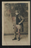 GUERRE 14/18 - SOLDAT - 81 SUR LE COL  - CARTE PHOTO ORIGINALE - Guerre 1914-18