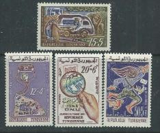 Tunisie  N° 576 / 79  XX  Timbres Surchargés  Les 4 Valeurs Sans Charnière, TB - Tunesië (1956-...)