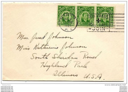 239 - 38 - Enveloppe Envoyée De Manila Aux USA 1933 - Filipinas