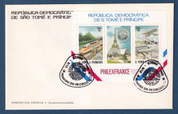 Sao Tome Et Principe - FDC - Premier Jour - PhilexFrance 82 - 1982 - Sao Tome En Principe