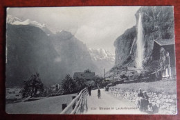 Cpa Strasse In Lauterbrunnen - Lauterbrunnen