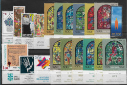 TIMBRE STAMP ZEGEL ISRAEL PETIT LOT  TOUS  XX AVEC TABS - Nuevos (con Tab)