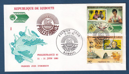 Djibouti - FDC - Premier Jour - PhilexFrance 82 - 1982 - Gibuti (1977-...)