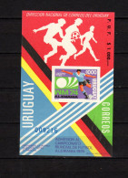 Uruguay 1974 Football Soccer World Cup S/s Imperf. MNH - 1974 – West Germany