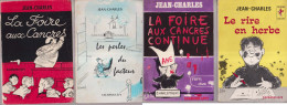 Lot 4 Livres Jean-charles - Lotti E Stock Libri