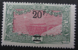 COTE DES SOMALIS N°121 NEUF* TB COTE 22 EUROS VOIR SCANS - Ongebruikt