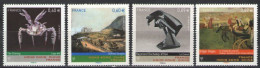 France 2012 Art Painting Sculpture Joint With Hong-Kong China Set Of 4 Stamps MNH - Ongebruikt