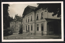 AK Bad Gleichenberg, Erholungsheim Gold Kreuz Und Post  - Andere & Zonder Classificatie