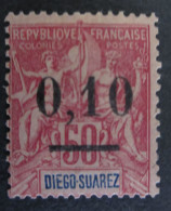 MADAGASCAR N°60 NEUF* TTB FAUSSE SURCHARGE RETOUR EXPERTISE CALVES  VOIR SCANS - Unused Stamps