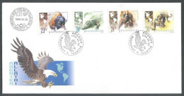 Hungary 1998, Animals Of America, FDC - Otros & Sin Clasificación