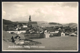 AK Strasswalchen, Ortspartie Mit Kirche  - Other & Unclassified