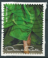 VEREINIGTE STAATEN ETATS UNIS USA 2017 OSCAR DE LA RENTA:  GREEN DRESS F USED ON PAPER SN 5173C MI 5361 YT 4982 SN 5780 - Usati