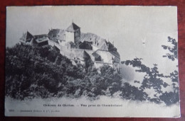 Cpa Château De Chillon : Vue Prise De Chambadaud - Sonstige & Ohne Zuordnung