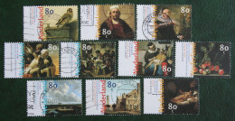 Rembrandt Van Rijn Painter Art Complete Set NVPH 1826-1835 (Mi 1720-1729) 1999 Gestempeld / USED NEDERLAND / NIEDERLANDE - Usados