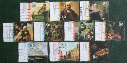 Rembrandt Van Rijn Painter Art Complete Set NVPH 1826-1835 (Mi 1720-1729) 1999 Gestempeld / USED NEDERLAND / NIEDERLANDE - Usados